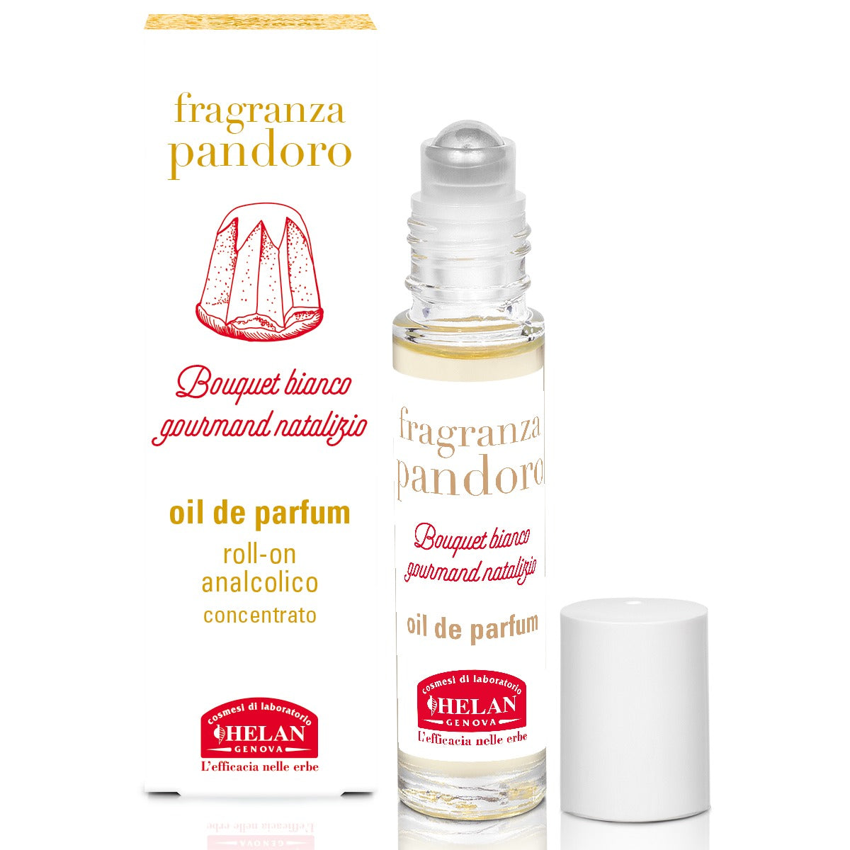 Fragranza Pandoro Oil de Parfum Helan, roll-on da 10 ml