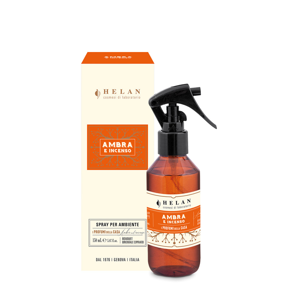 Helan Spray per Ambiente Ambra e Incenso 150 ml