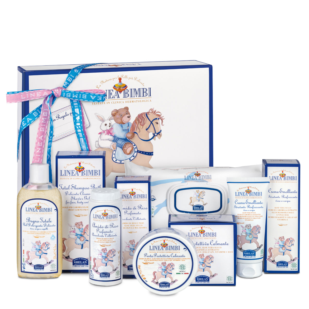 Dolce Benvenuto Linea Bimbi Helan, Confezione Regalo Nascita