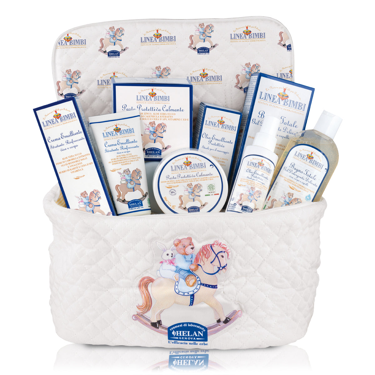Beauty Case Linea Bimbi Helan, Set Regalo Nascita