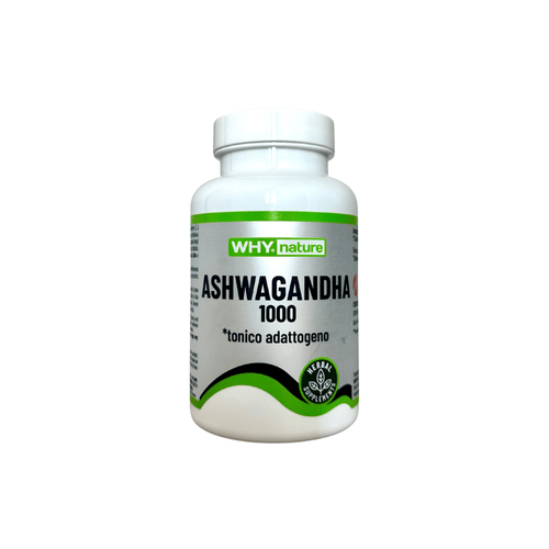 Ashwagandha 1000 Why Nature, flacone da 60 compresse