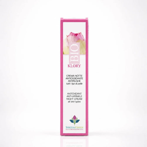 Bioklory Crema Notte Antiossidante Antirughe