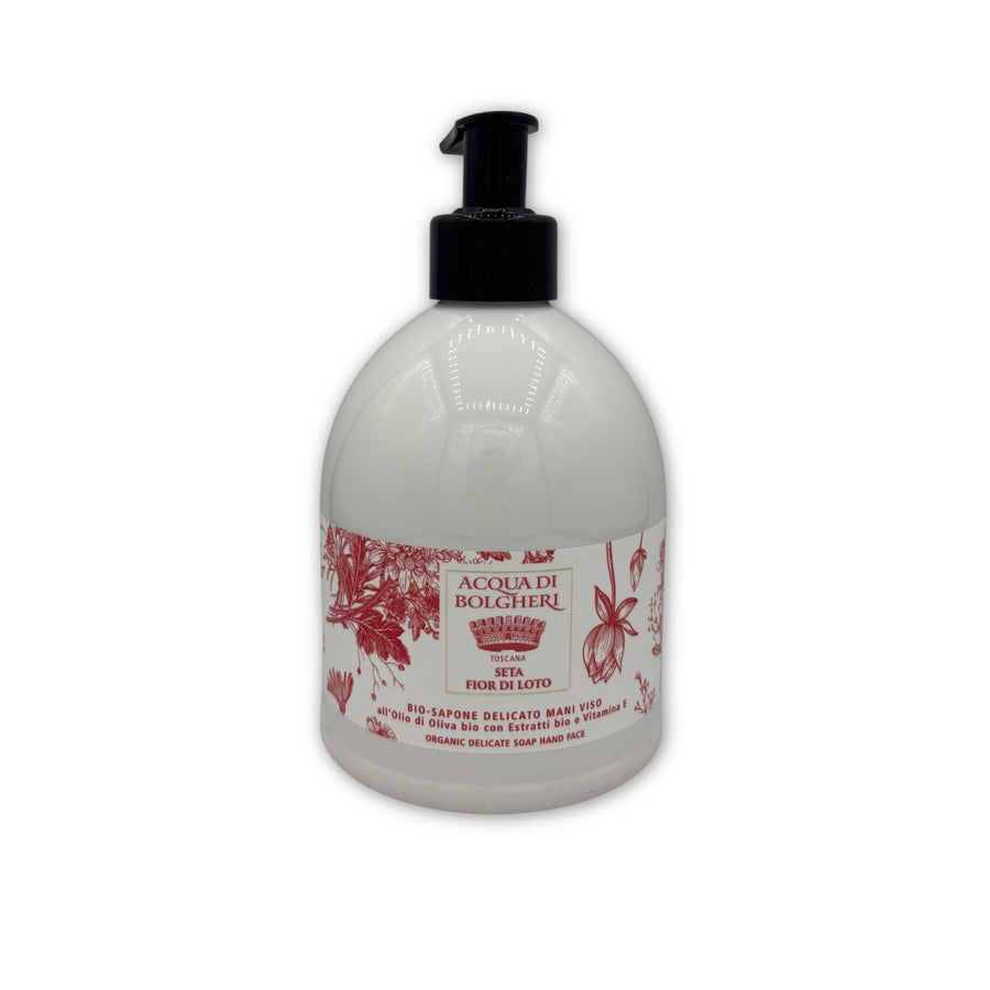 ACQUA DI BOLGHERI - Seta Fior di Loto, Sapone Mani Viso