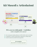 Kit Muscoli e Articolazioni - PEA 1200 Complex e Cortiribes Complex