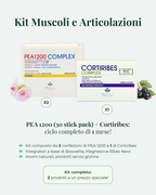 Kit Muscoli e Articolazioni - PEA 1200 Complex e Cortiribes Complex