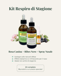 Kit Respiro di Stagione - Rosa Canina, Ribes Nero e Propoli Spray Nasale
