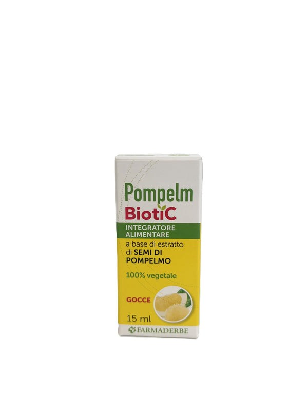 Pompelm Biotic gocce Farmaderbe, confezione da 15 ml